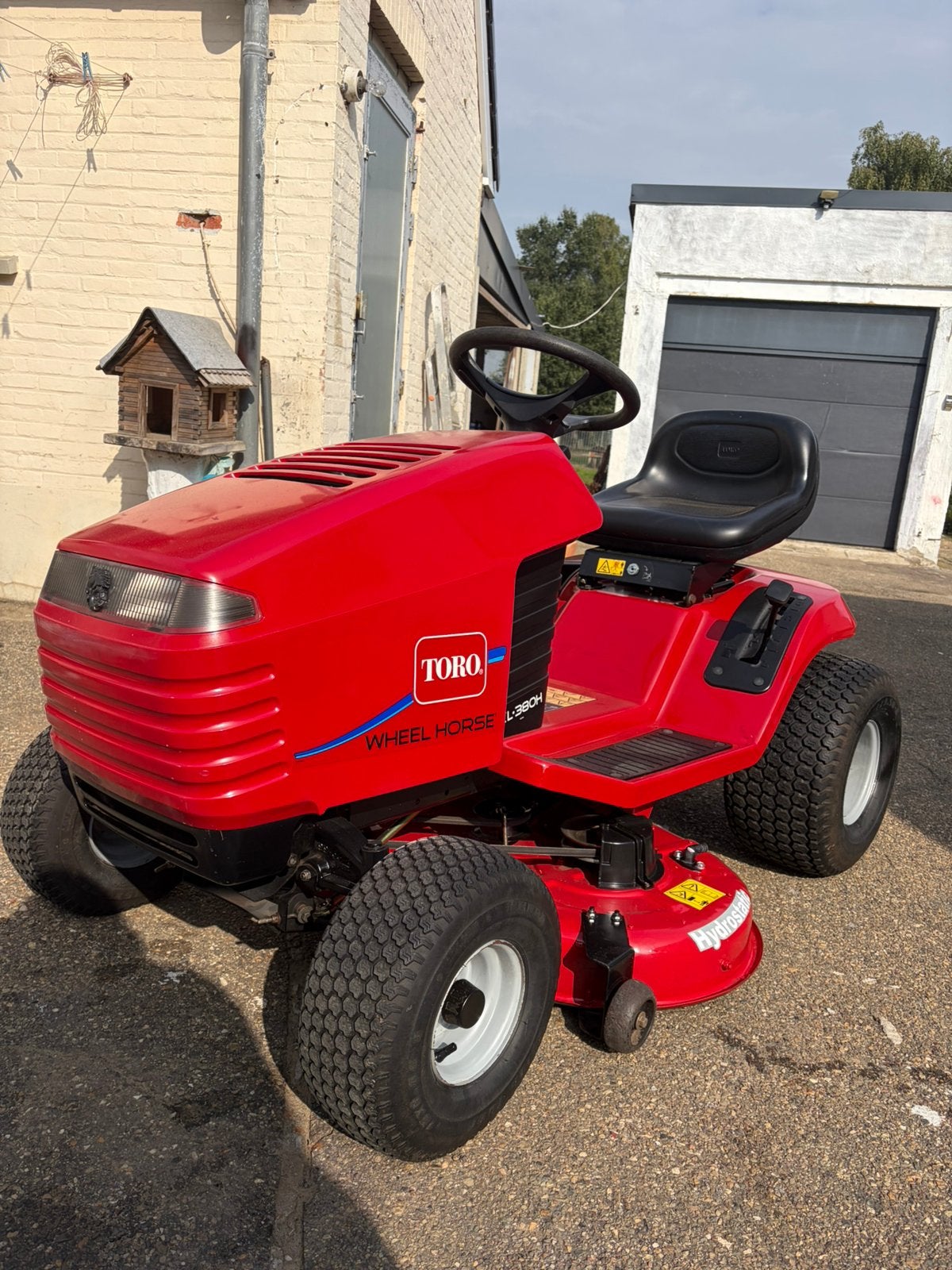 Zitmaaier Toro Wheel Horse Xl380h hydrostatic/messtop., Jardin & Terrasse, Enlèvement, Comme neuf, Démarrage électrique, 90 à 120 cm