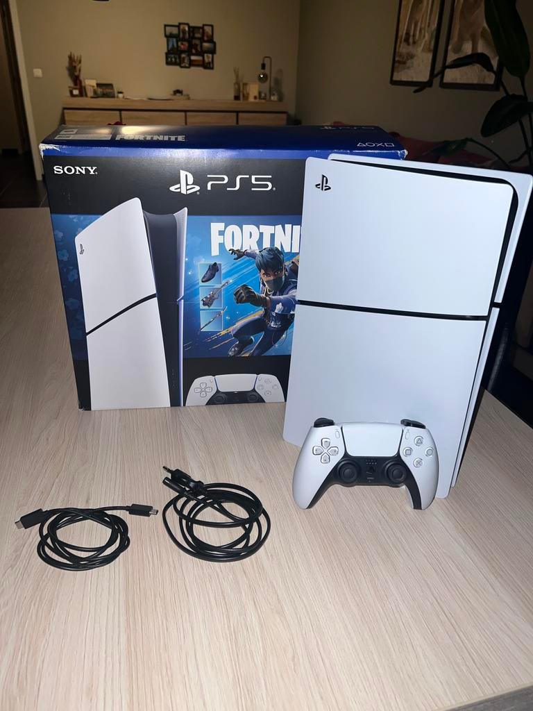 PS5 Slim Digital – Zo Goed Als Nieuw, Games en Spelcomputers, Ophalen of Verzenden, Zo goed als nieuw