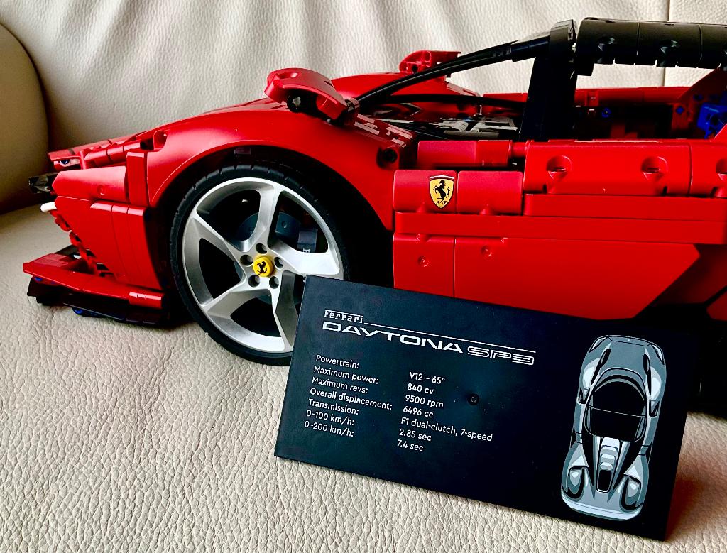 Lego 42143 Ferrari Daytona SP3, 3778 pc’s, Compllet, Kinderen en Baby's, Speelgoed | Duplo en Lego, Gebruikt, Lego, Complete set