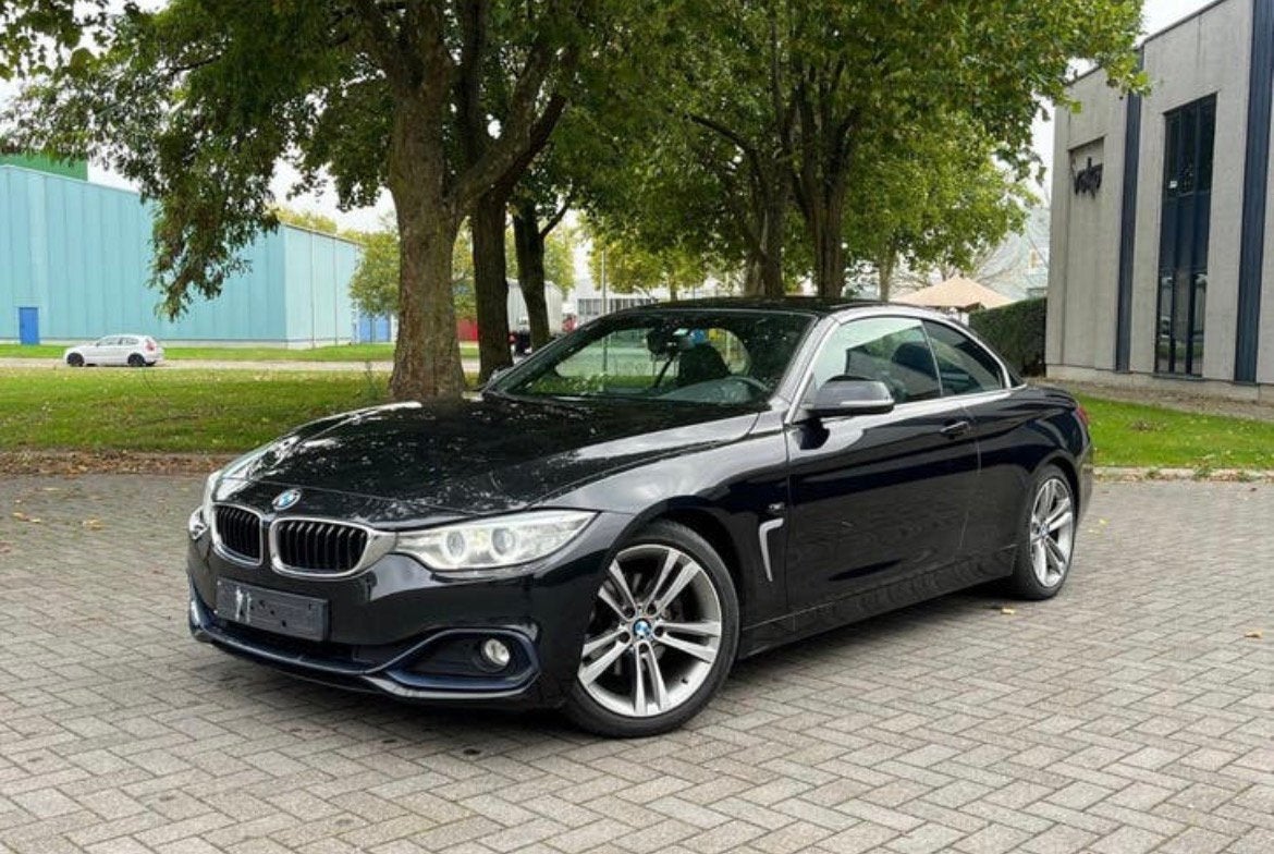 BMW 420d - CABRIO - BJ:2015 - EURO6 - 187.000KM - TOPSTAAT!, Auto's, BMW, Particulier, Lederen bekleding, Diesel, Bruin, Ophalen