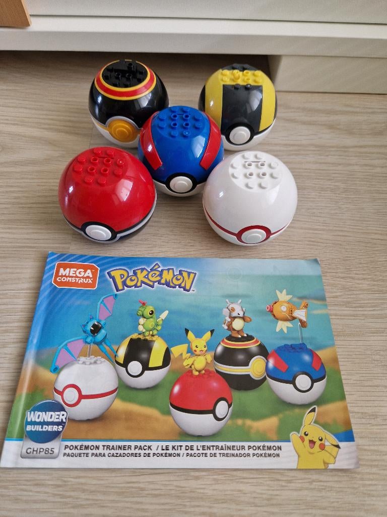 MEGA Pokemon ball pack, Verzamelen, Ophalen of Verzenden, Zo goed als nieuw