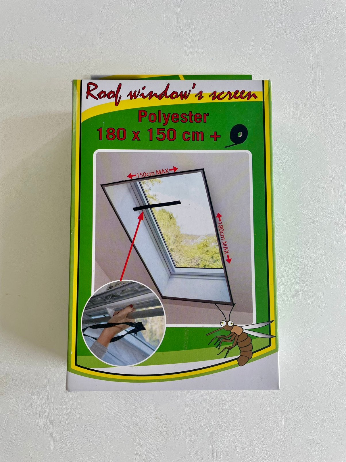 Muggenscherm Velux raam, Kunststof, 120 cm of meer, Overige typen, Minder dan 200 cm