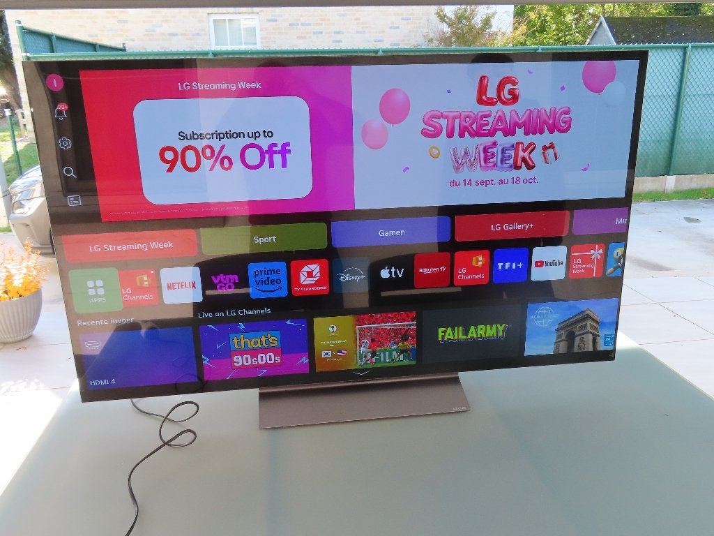 Televisie, Audio, Tv en Foto, Ophalen, Zo goed als nieuw, 40 tot 60 cm, OLED