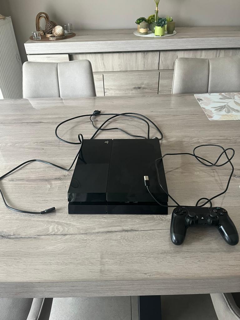 Ps4  + spellen, Ophalen of Verzenden, Met 1 controller, Original, 500 GB