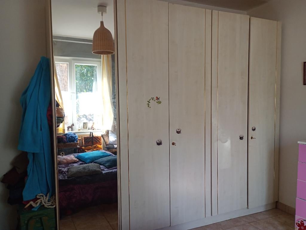 Meuble, Teck, Avec porte(s), 200 cm ou plus, Enlèvement