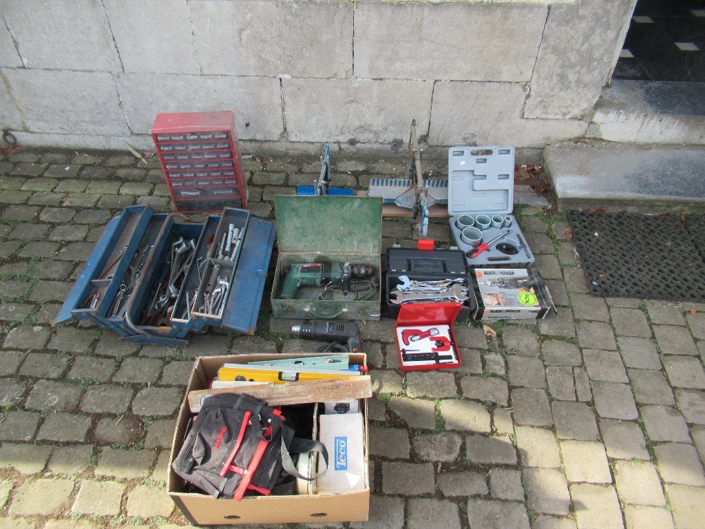lot d'outillage, Enlèvement, Utilisé