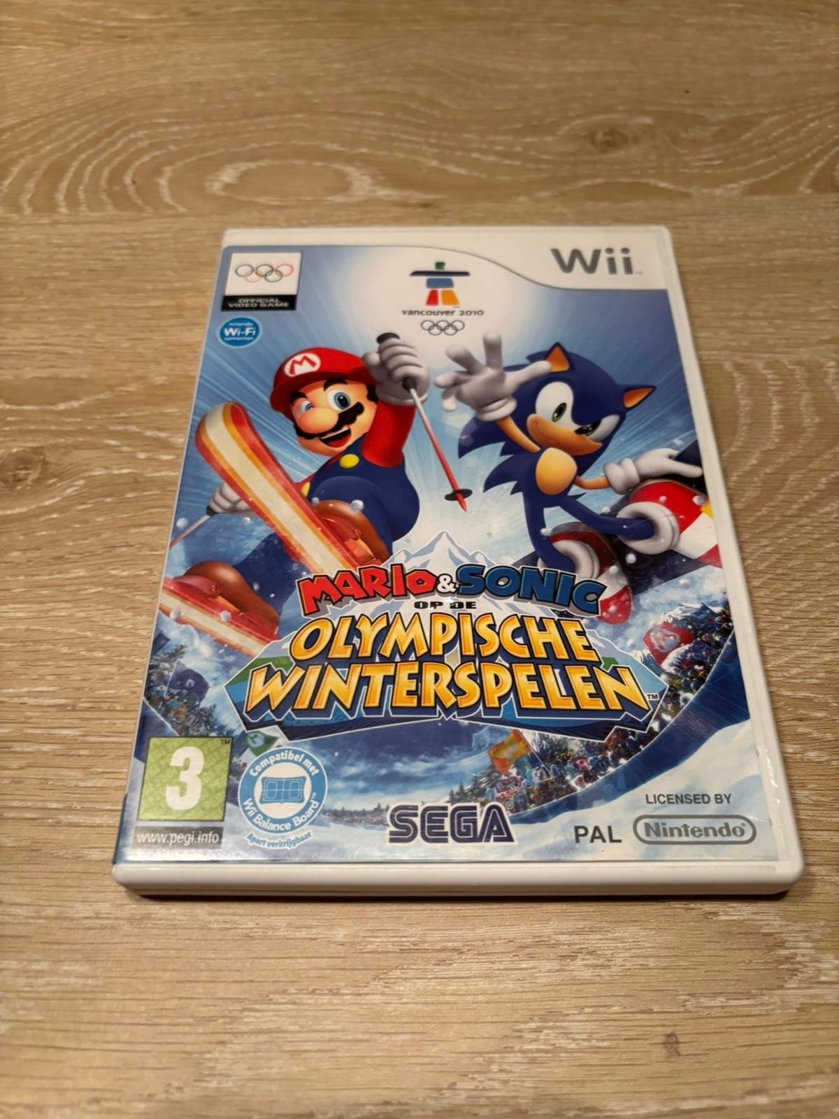 mario & sonic op de Olympische Winterspelen, Ophalen