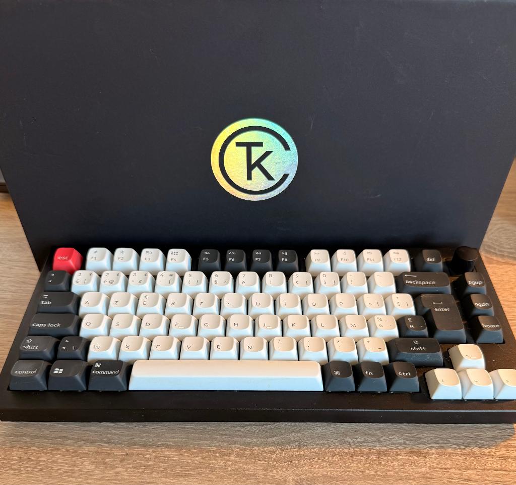 Keychron Q1 HE AZERTY Toetsenbord (Nieuwstaat), Keychron, Azerty, Ophalen of Verzenden, Zo goed als nieuw