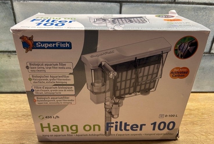 Superfish hang on filter 100, Dieren en Toebehoren, Ophalen, Nieuw, Filter, Superfish