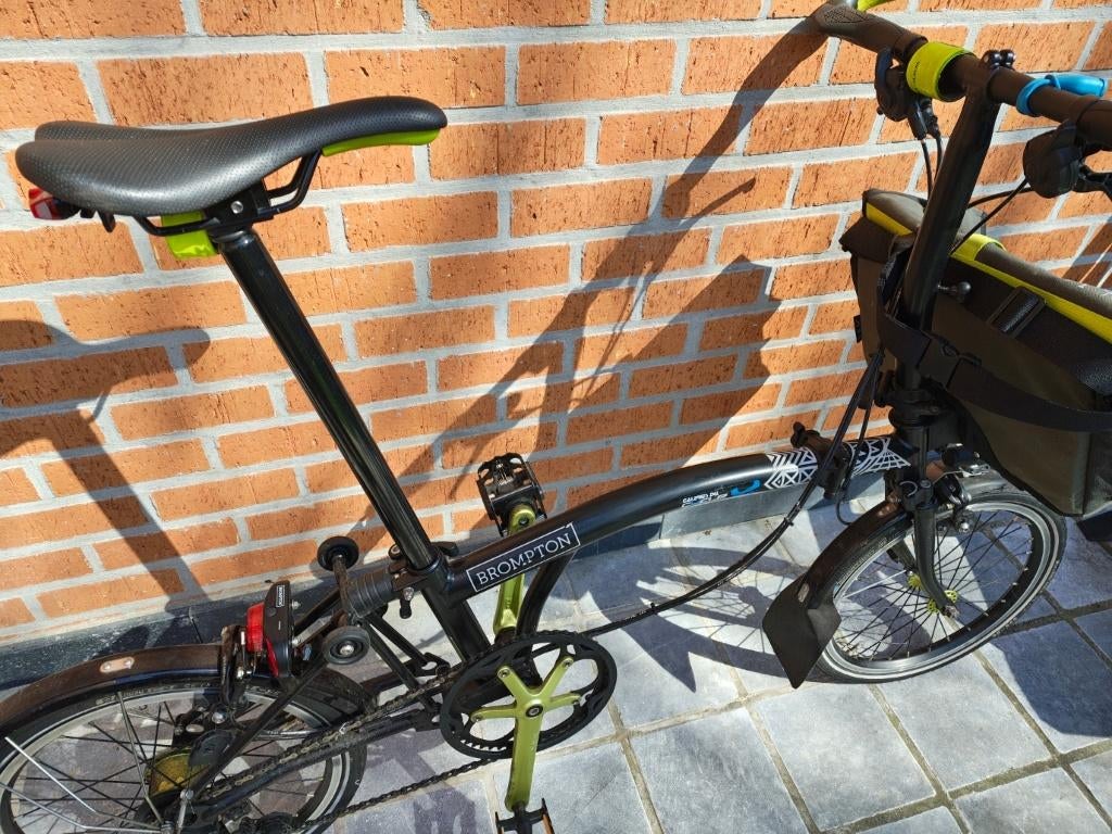 Brompton vouwfiets (speciale editie), Fietsen en Brommers, Ophalen, Brompton, Velgrem, 14 tot 16 inch