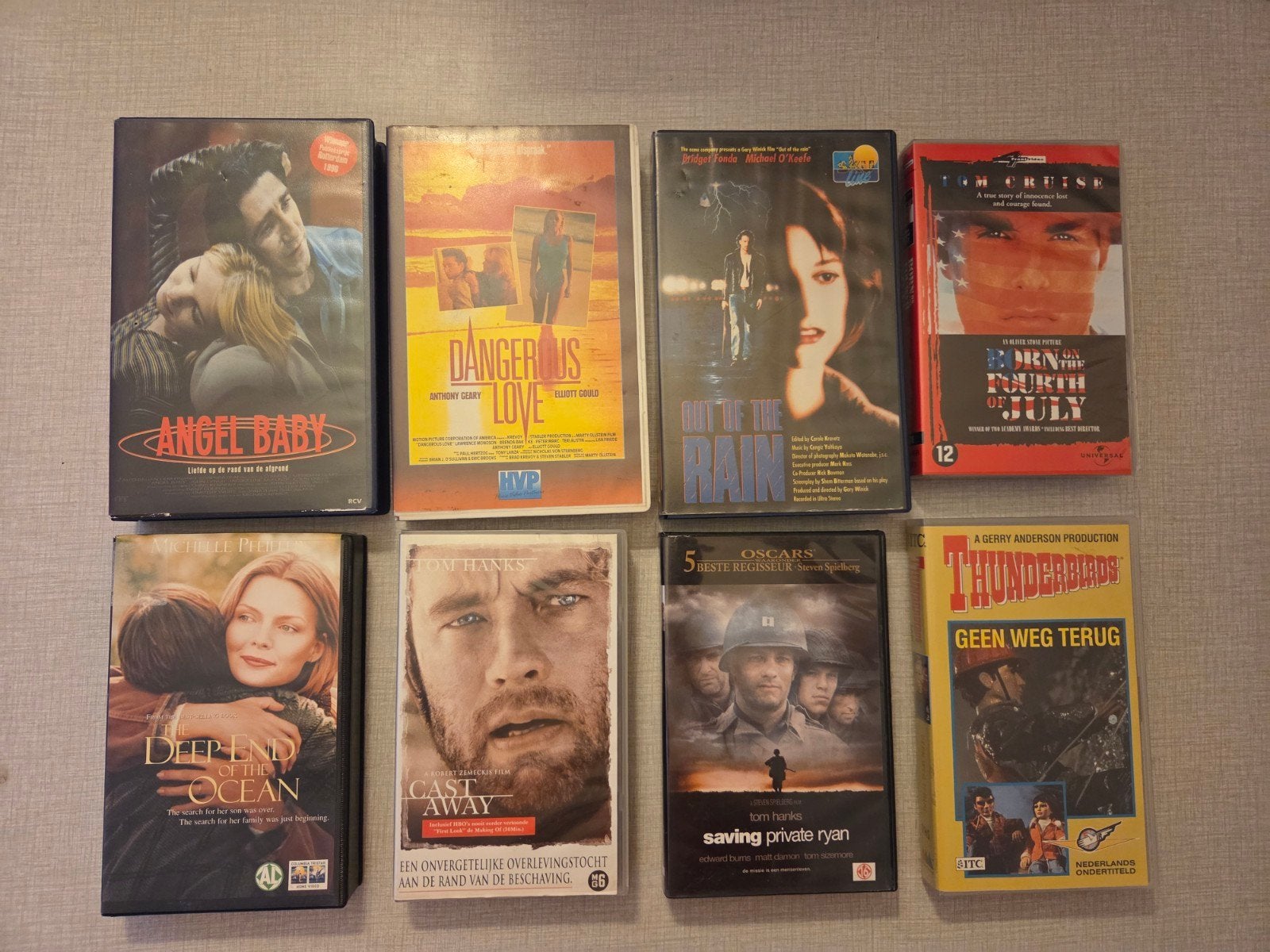 8 x pellicule VHS, Enlèvement ou Envoi, VHS