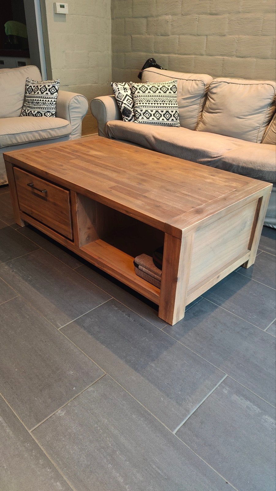 Salontafel Weba, 100 à 150 cm, Enlèvement ou Envoi, Comme neuf, 50 à 100 cm