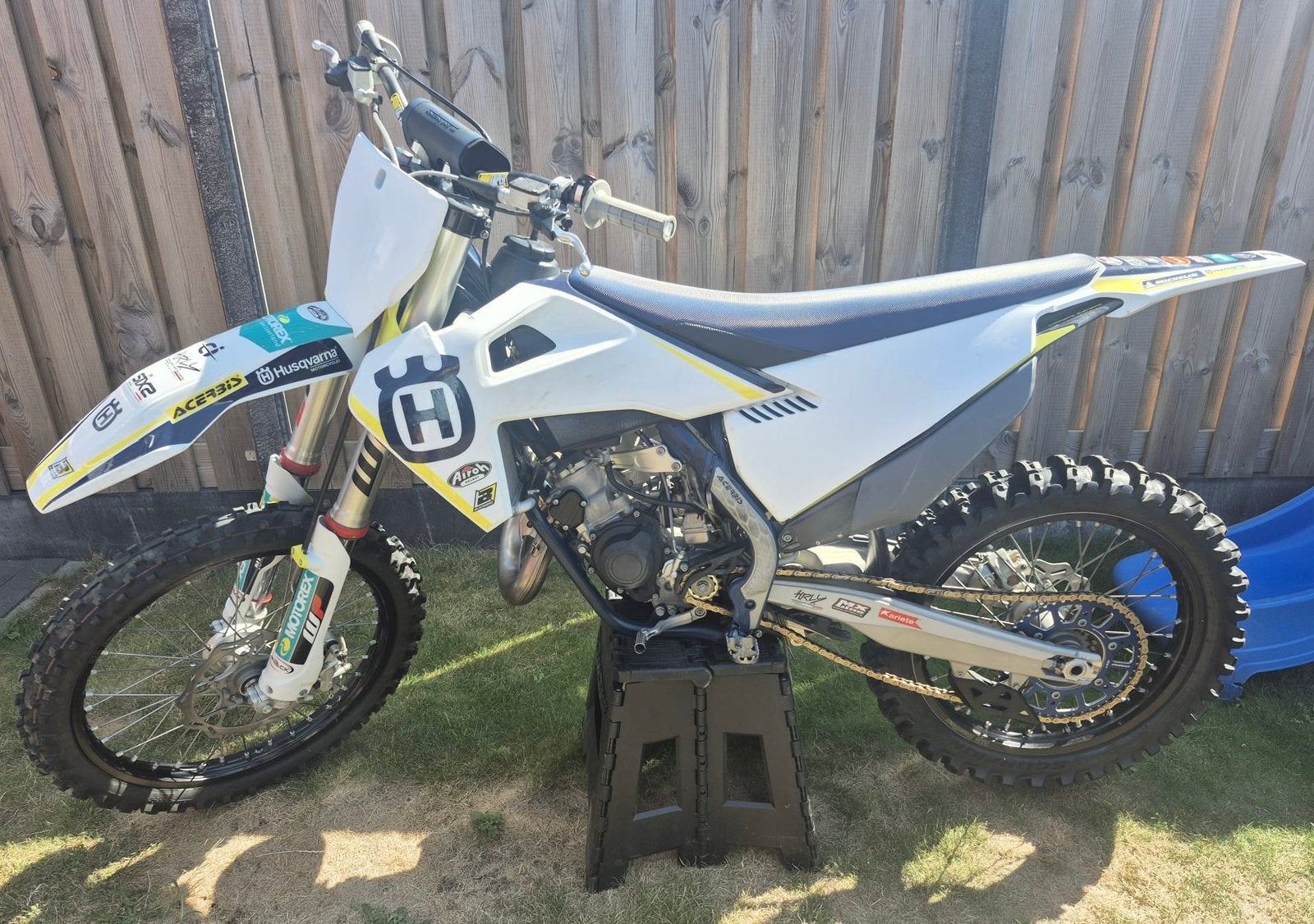 Husqvarna tc 125, Ophalen, Zo goed als nieuw