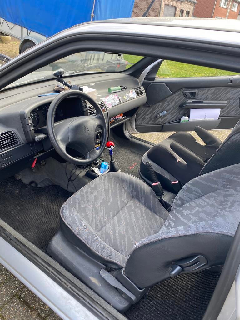 Citroën zx 1995 1.9d oldtimer, Auto's, 1900 cc, Particulier, ZX, Zilver of Grijs