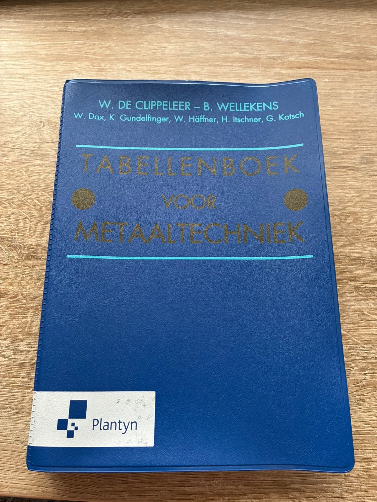 Tabellenboek voor metaaltechniek, Ophalen of Verzenden, Zo goed als nieuw, Hoger Onderwijs