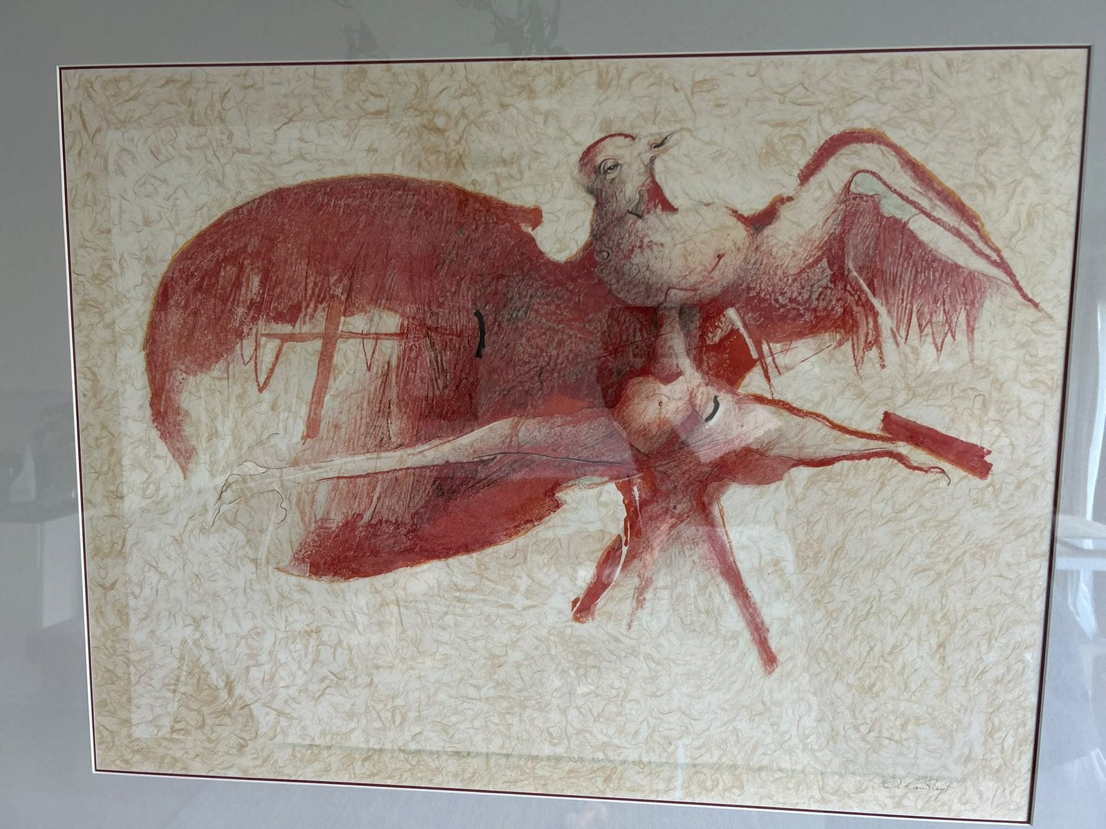 Octave Landuyt — Lithographie (édition 11/V), Antiquités & Art, Enlèvement, Encadré