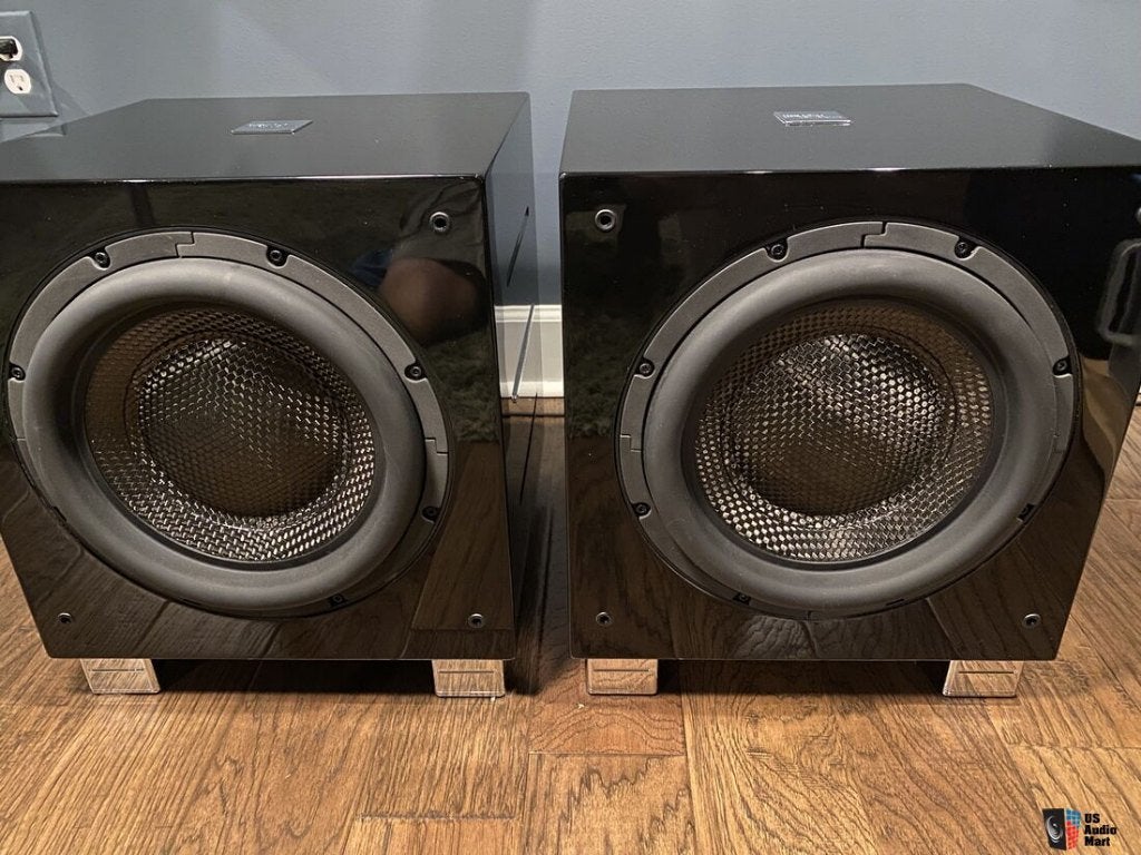 rel  carbon 528 se  speciak editie, TV, Hi-fi & Vidéo, Enlèvement, Comme neuf, 120 watts ou plus, Subwoofer