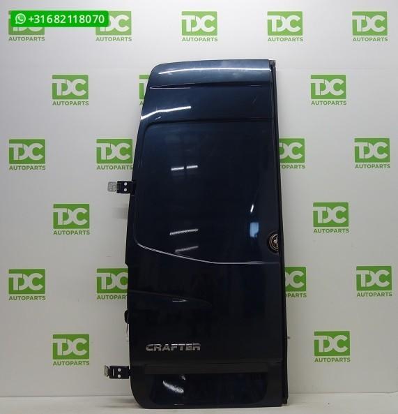 Volkswagen Crafter ('06-'16) Achterdeur links dicht zwart H2, Gebruikt, Ophalen of Verzenden, Achter, Volkswagen