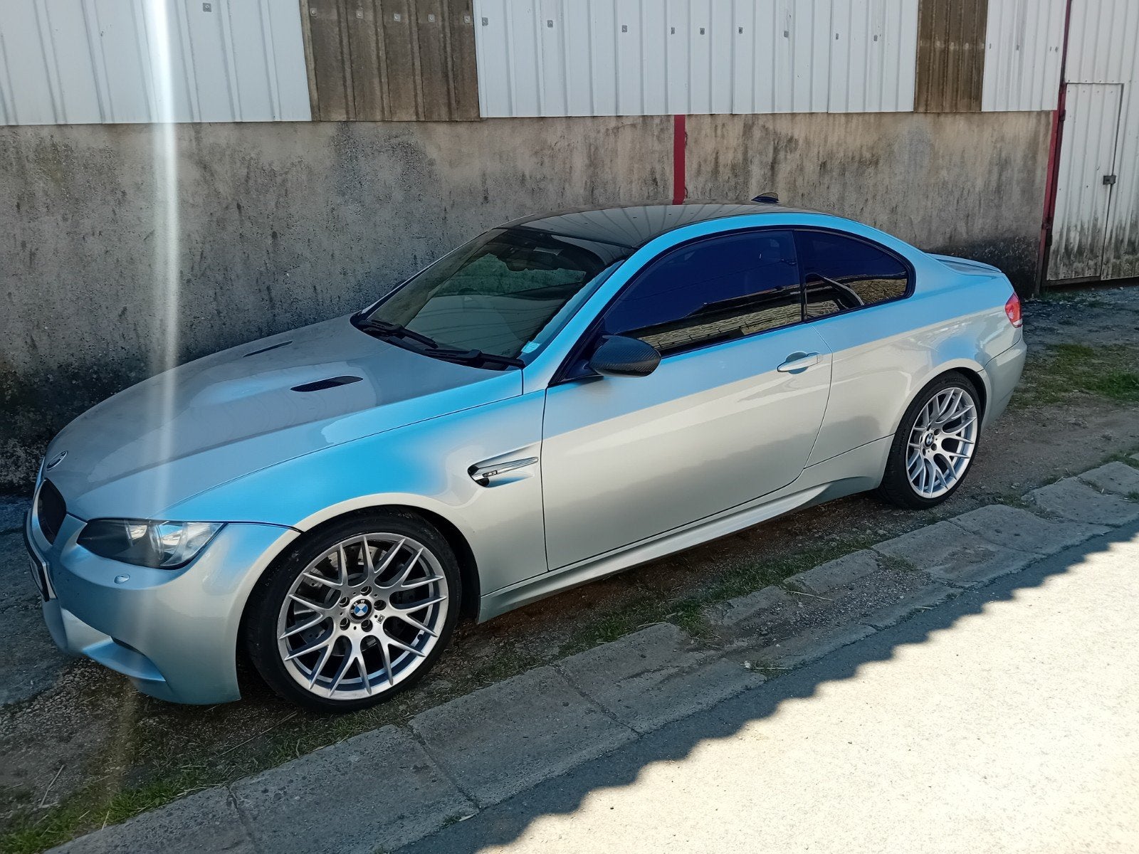 BMW M3 V8 E92, Auto's, BMW, Achterwielaandrijving, 1700 kg, Blauw, Leder
