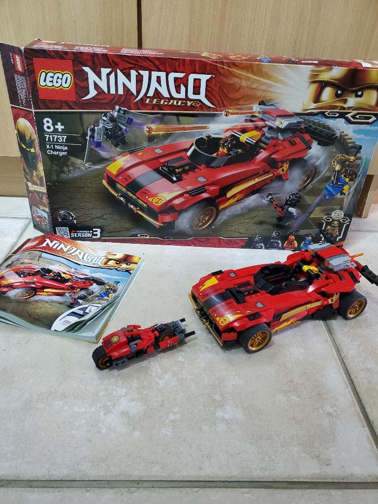 Lego ninjago 71737 complet avec golden cole rare, Gebruikt, Lego, Ophalen of Verzenden, Compleet