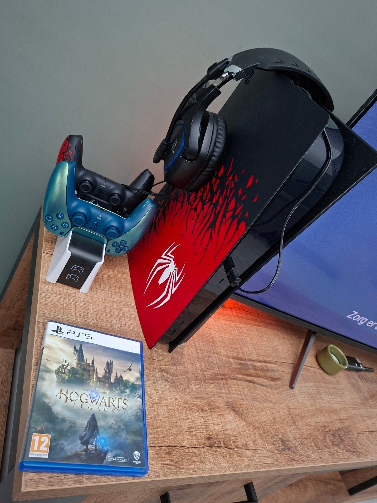 Ps5 spiderman edition 825Gb (disc), Games en Spelcomputers, Ophalen, Zo goed als nieuw