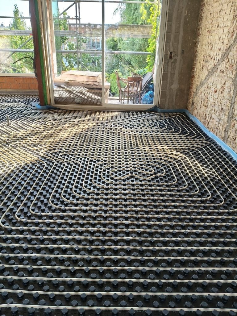 Roth noppenplaat + 1cm isolatie vloerverwarming (21 m²), Ophalen, Zo goed als nieuw, Overige typen