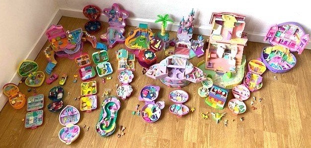 groot lot polly pocket, Verzamelen, Speelgoed, Ophalen, Zo goed als nieuw