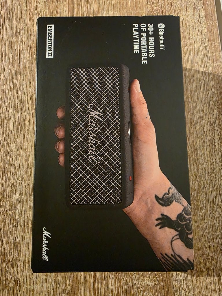 *NEW* MARSHALL Emberton ll Bluetooth Speaker, Nieuw, Center speaker, Minder dan 60 watt, Ophalen