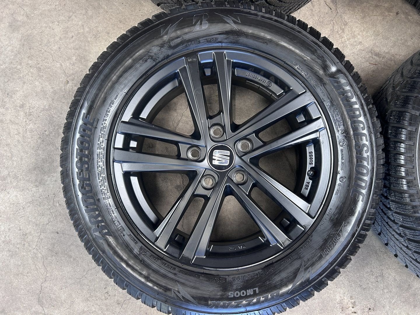 diversen originele velgen + winterbanden Seat Ateca, Autos : Pièces & Accessoires, Pneus et Jantes, 16 pouces, Véhicule de tourisme