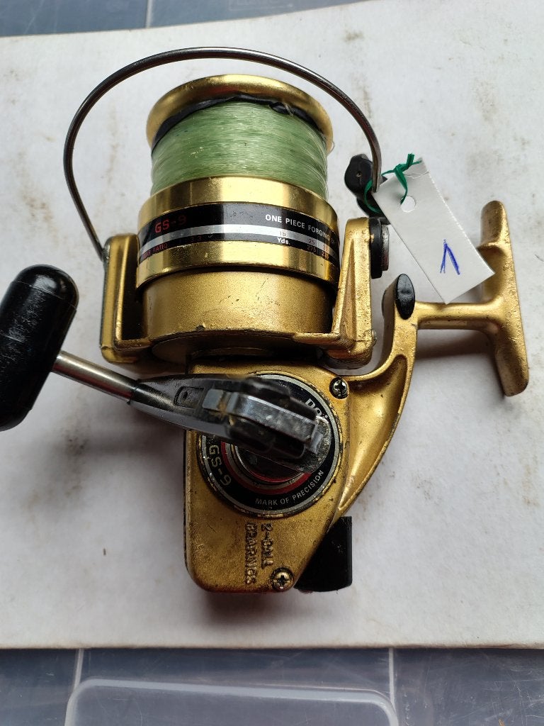 DAIWA GS 9 / 4 molens  - made in japan, Enlèvement ou Envoi, Comme neuf, Moulinet