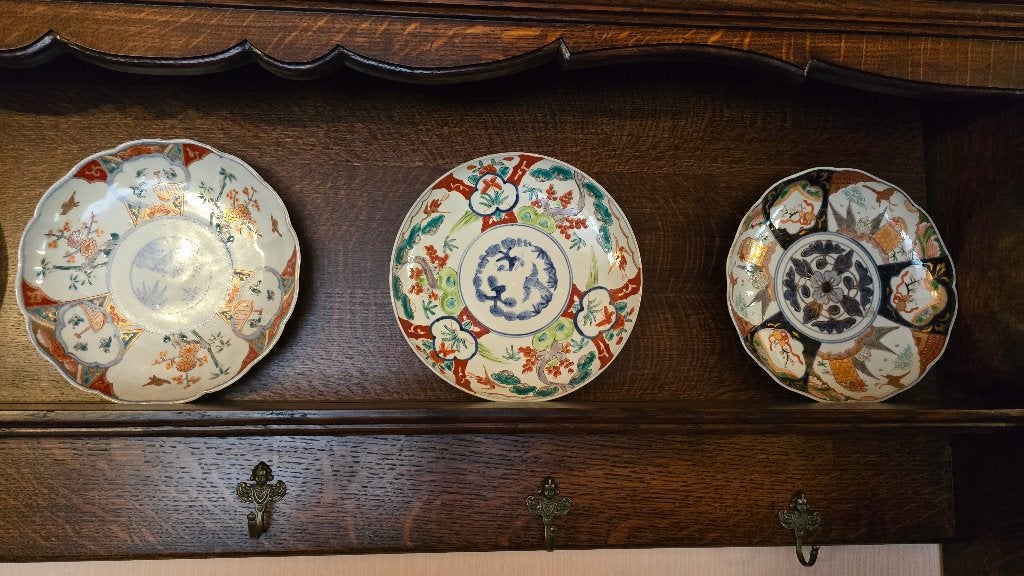 5st Porseleinen borden {Chinees porselein}, Enlèvement