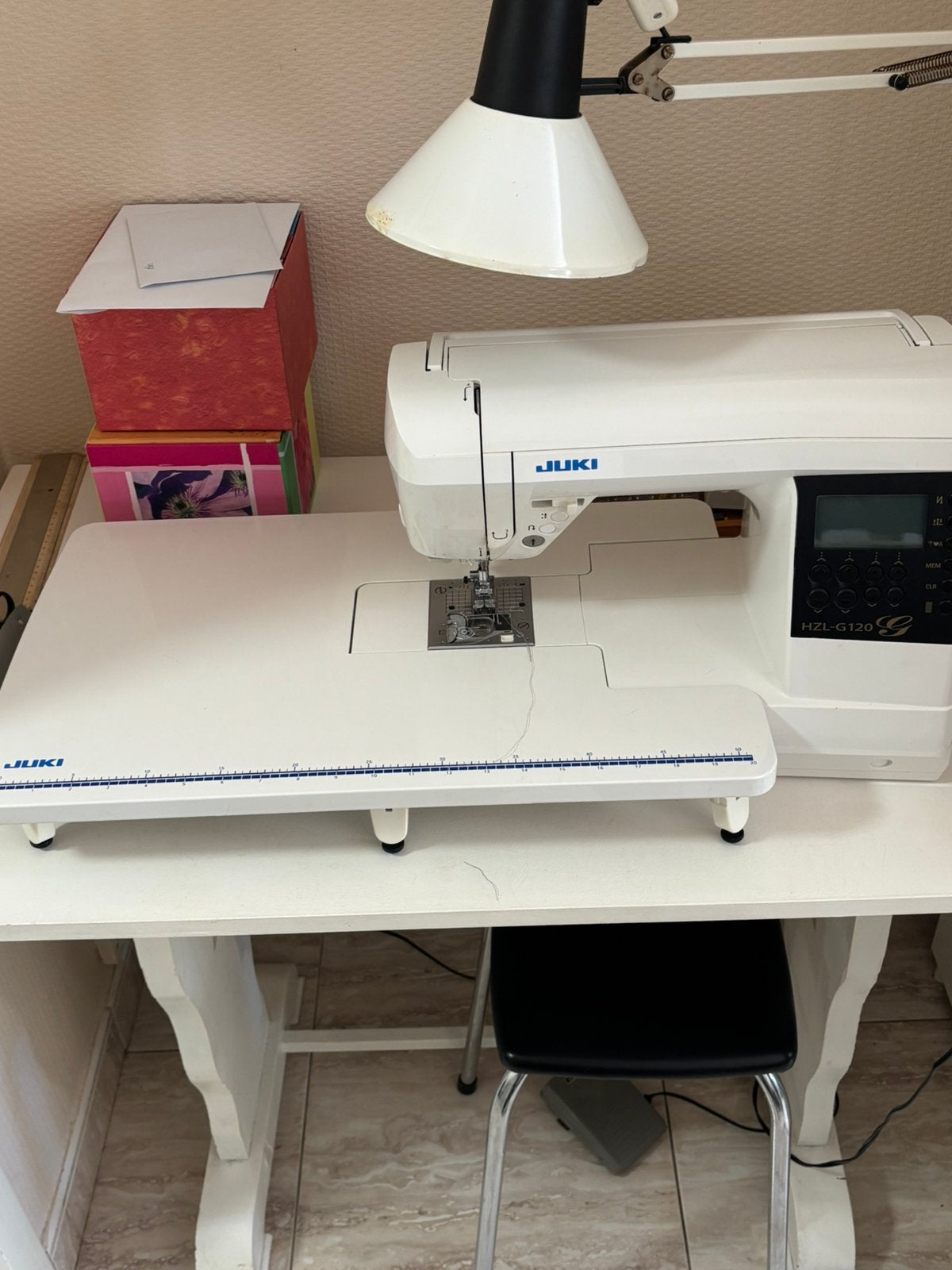 Naaimachine Juki HZL-G120, Enlèvement, Comme neuf