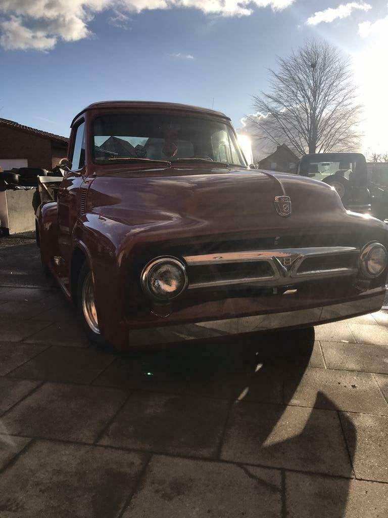 Ford F100 1952 Custom Bild Belgische Documenten, Auto's, Elektrische ramen, Bedrijf, Te koop, Ford