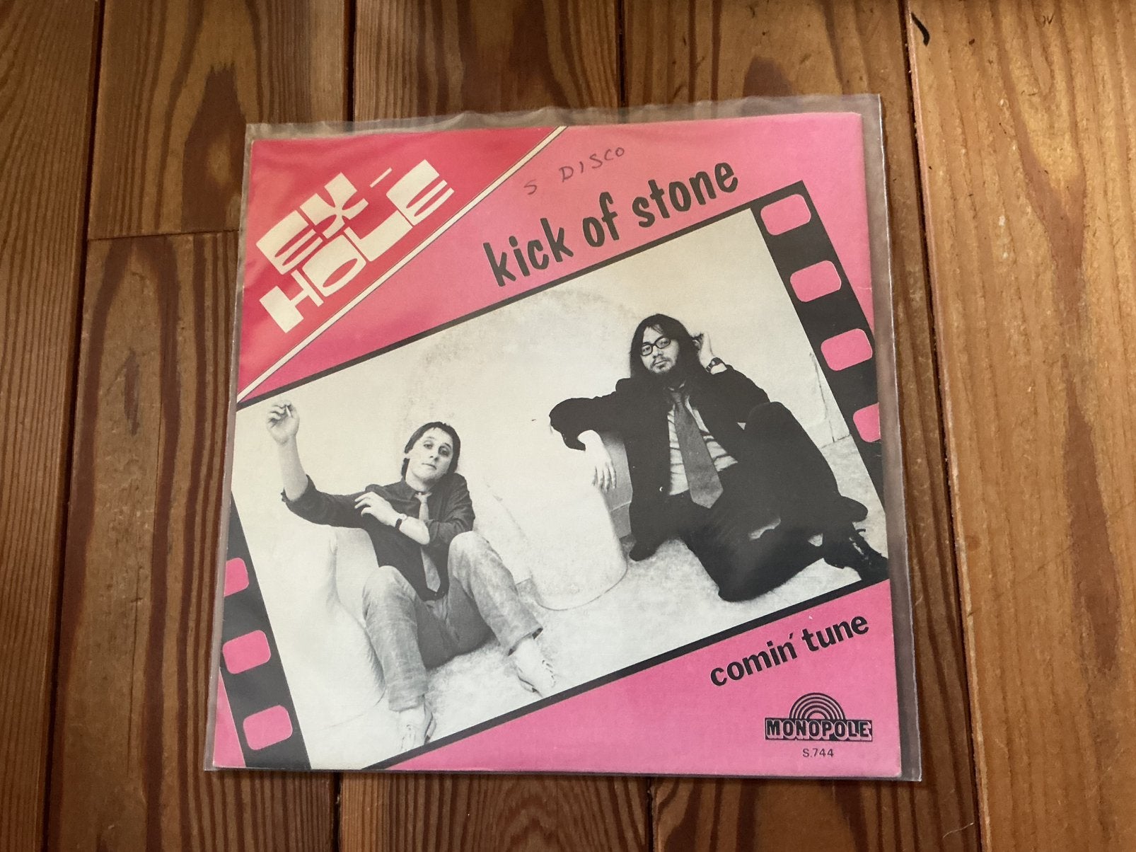 7” Ex- hole - kick of stone, Cd's en Dvd's, Ophalen of Verzenden, Gebruikt