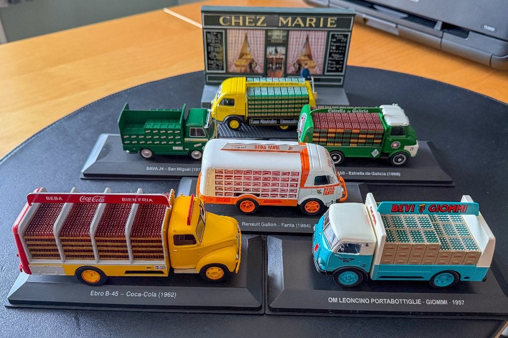 Diecast Rare Collectible Trucks 1/43 - 6 stuks, Enlèvement, Comme neuf, Bus ou Camion, Autres marques