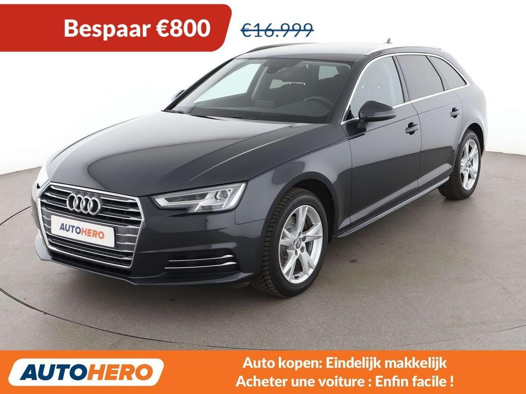 Audi A4 2.0 TDI Sport (année de construction 2016), Autos, Audi, Argent ou Gris, Achat, 110 kW, A4