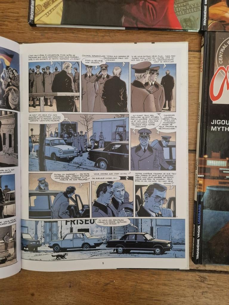 Lot de 6 bd alpha 1 à 6, Livres, Enlèvement ou Envoi
