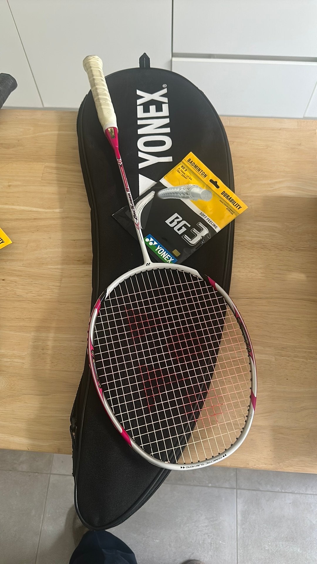 Yonex Arcsaber badminton racket, Ophalen, Zo goed als nieuw