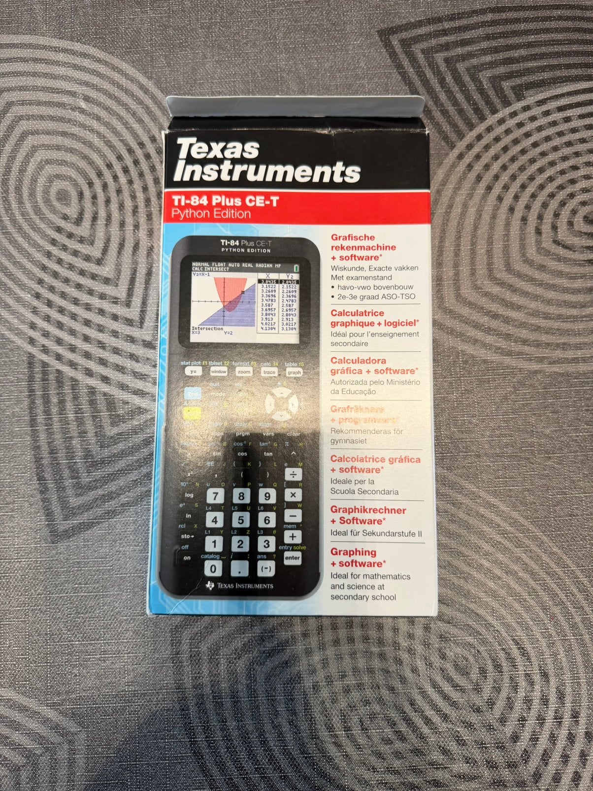 Grafische rekenmachine TI-84 plus CE-T python edition, Diversen, Ophalen, Grafische rekenmachine, Gebruikt