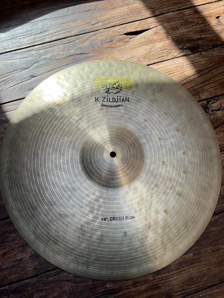 19” Zildjian Constantinople crash ride, Muziek en Instrumenten, Ophalen, Zo goed als nieuw
