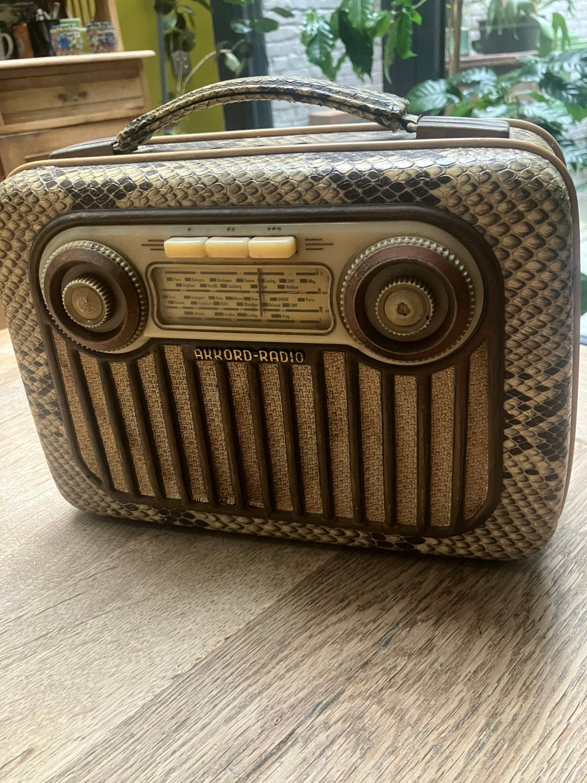 Vintage kofferradio, TV, Hi-fi & Vidéo, Enlèvement