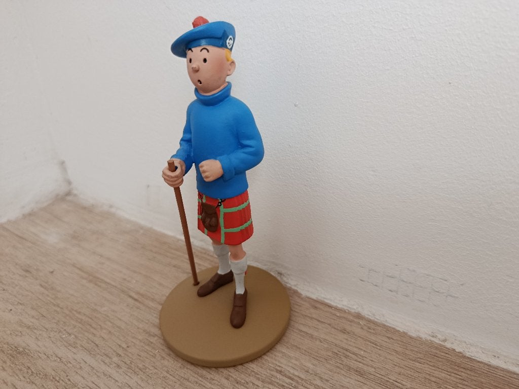 Figurine Tintin, Collections, Enlèvement, Tintin, Comme neuf, Statue ou Figurine