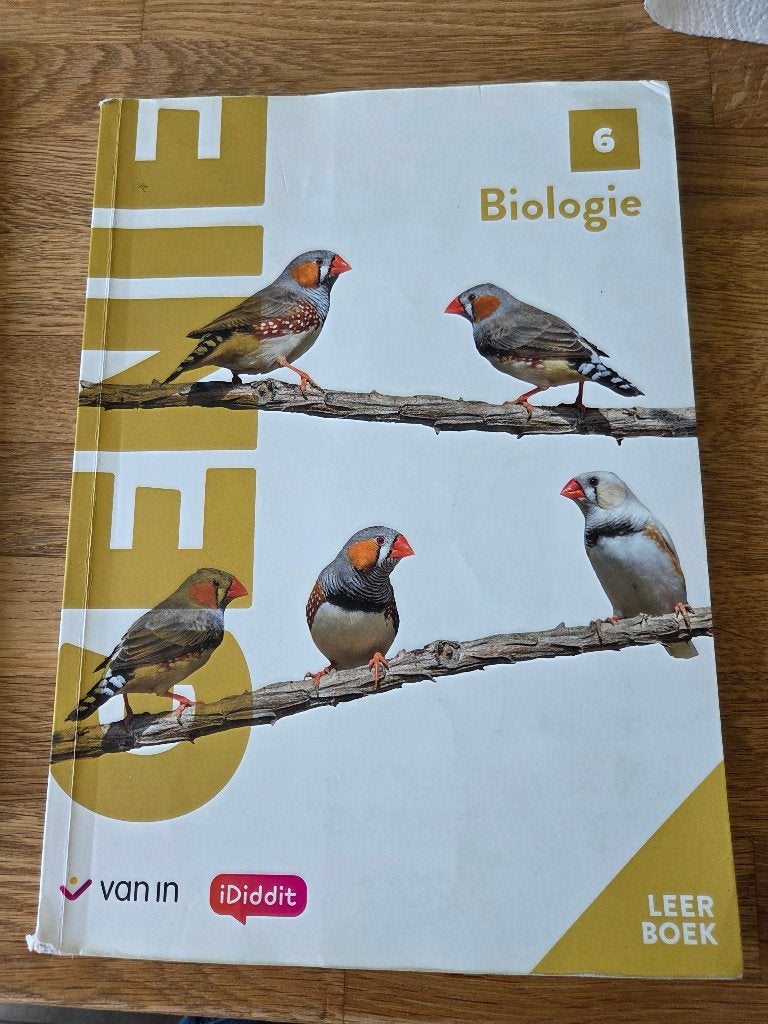 Biolgie genie 6, Livres, Enlèvement ou Envoi, Comme neuf, Secondaire, Biologie