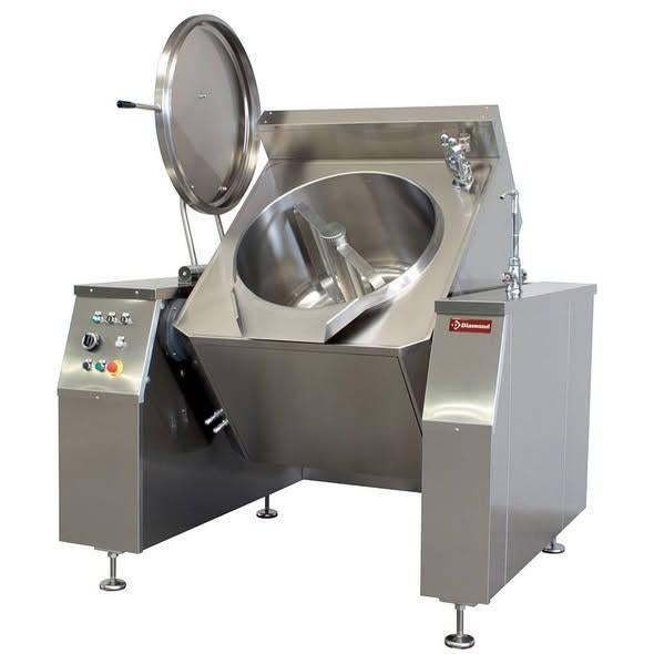 Elektrische kantelbare pot — 300 liter met mixer, Elektronische apparatuur, Ophalen of Verzenden, Timer, Nieuw