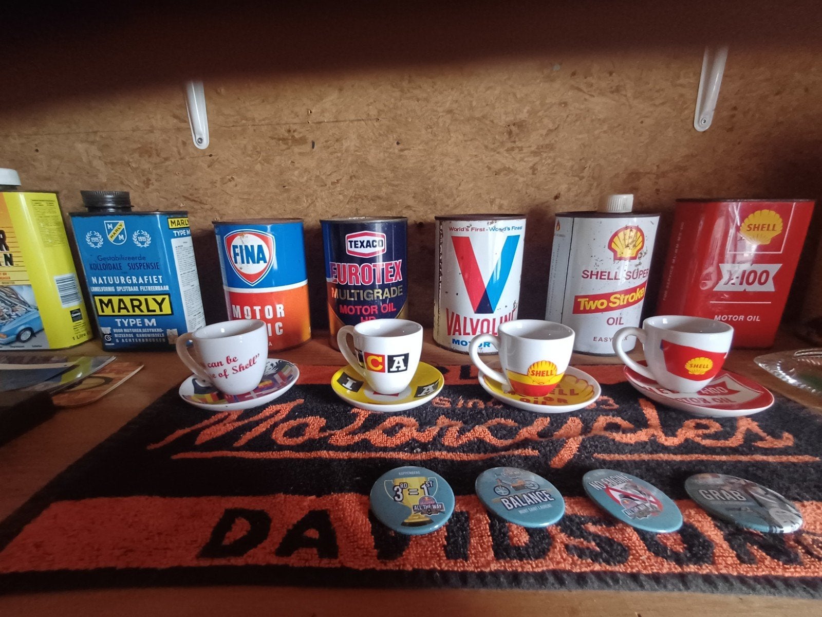 shell koffie tassen, Verzamelen, Ophalen of Verzenden