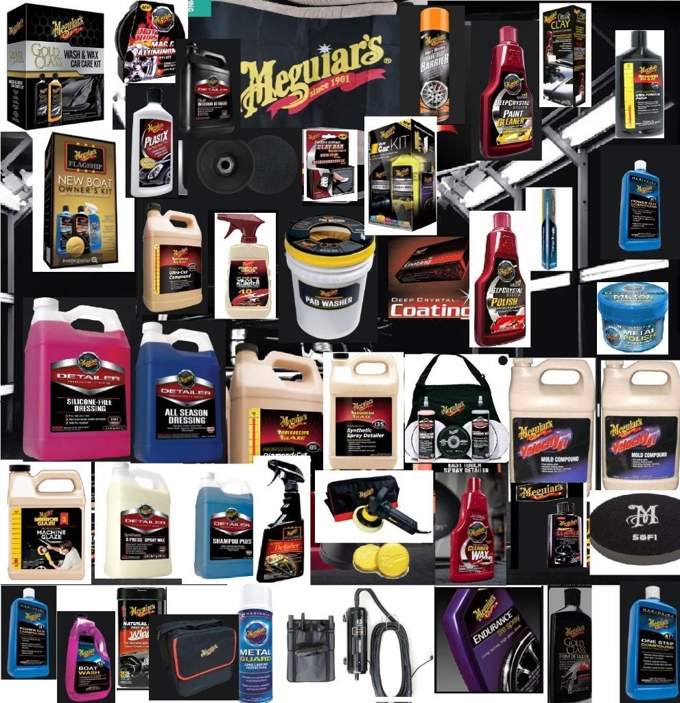 STOCK Matériel Detailing esthétique Auto MEGUIARS, Enlèvement, Voitures et Vélos