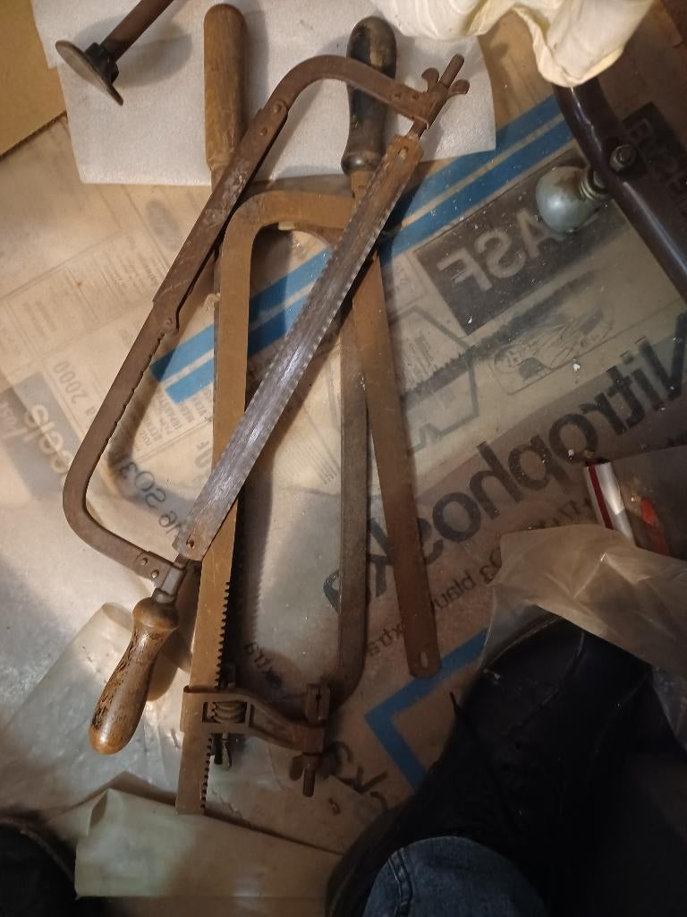 oud gereedschap, Antiek en Kunst, Ophalen