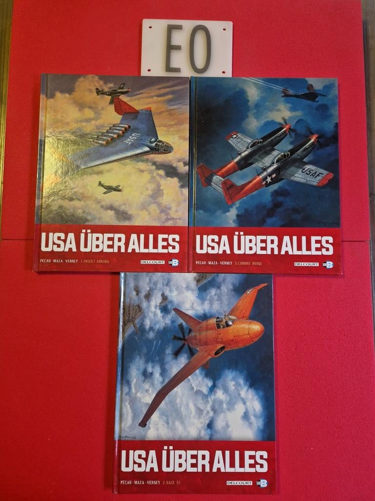 Lot de 3 bd usa uber alles 1 à 3,EO, Enlèvement ou Envoi