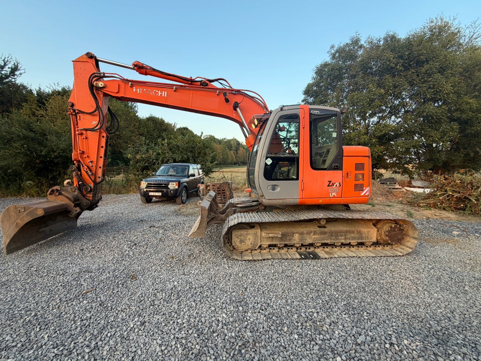 Hitachi 135 us, Enlèvement