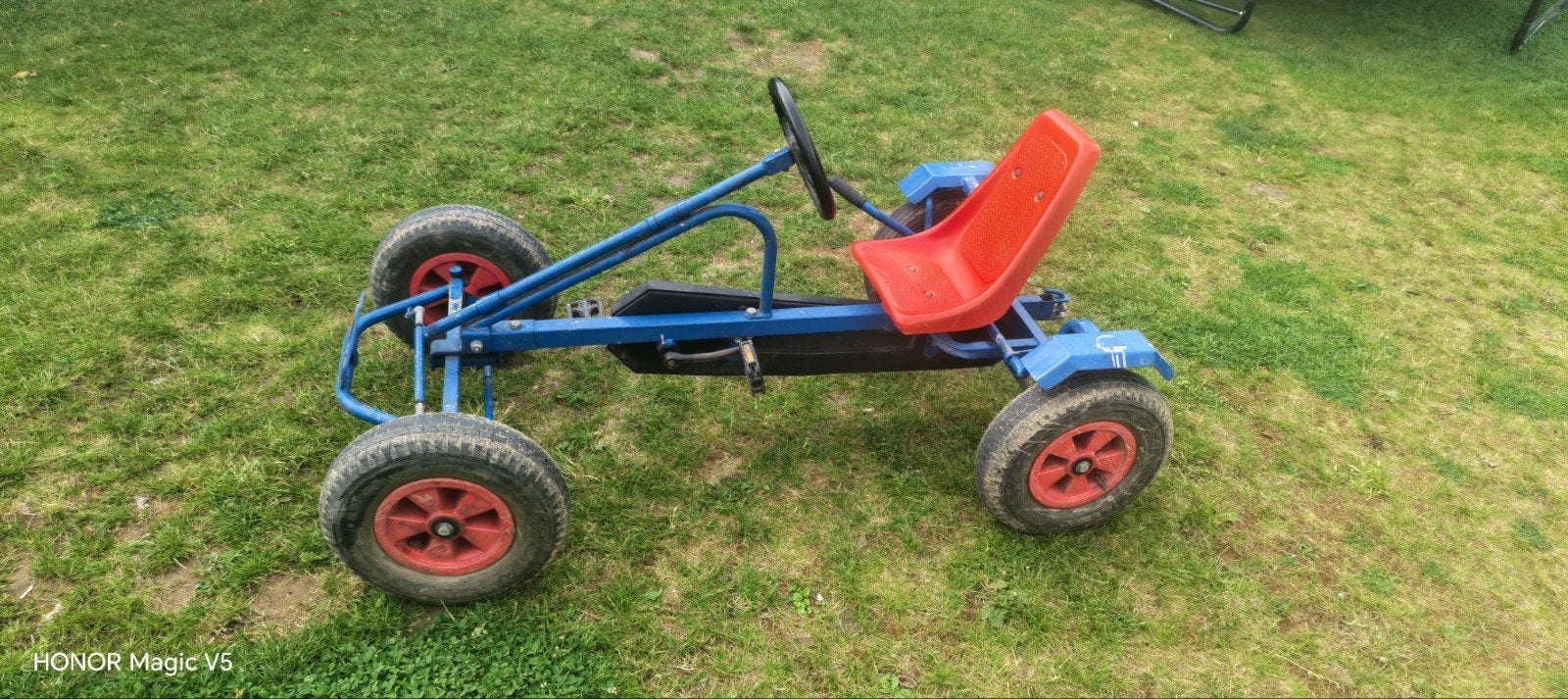 Go-kart Jumbo, Kinderen en Baby's, Speelgoed | Buiten | Skelters, Gebruikt, Overige merken, Met kar of aanhanger, Ophalen